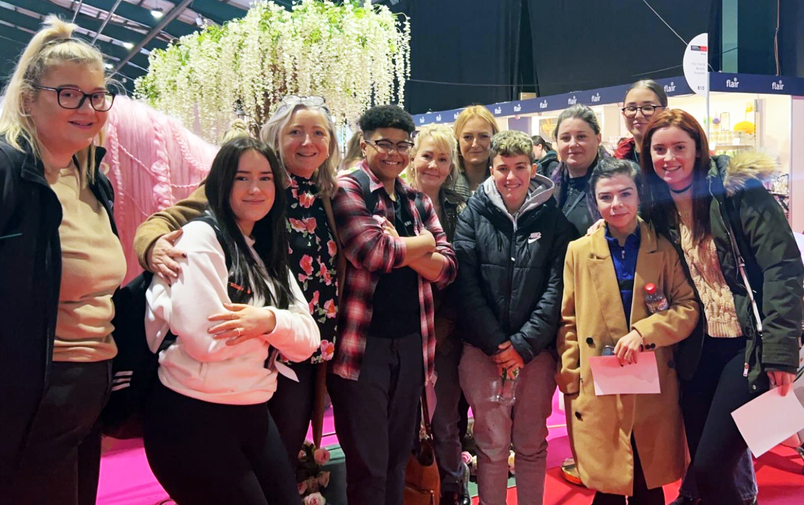 MI Students Attend the Irish Hair and Beauty Show