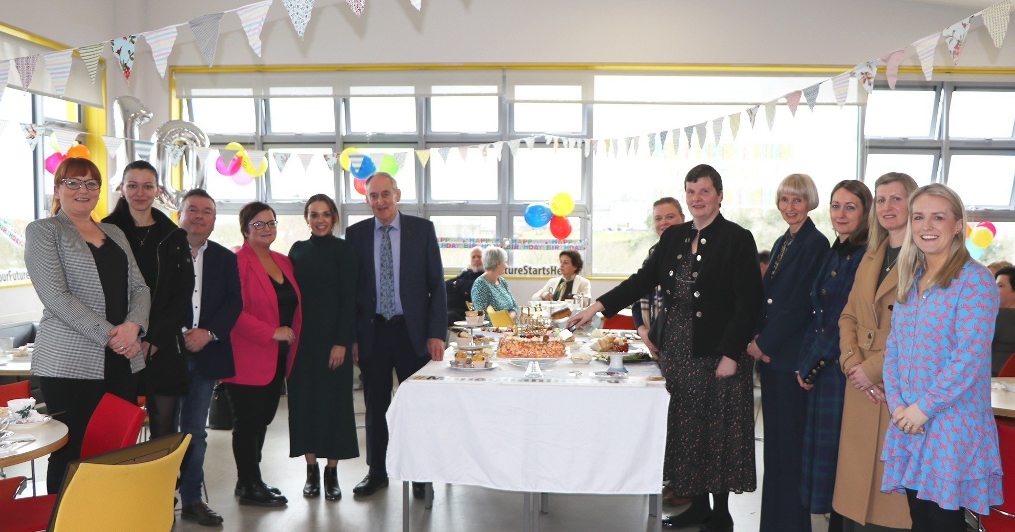 Board of Management at #ETBDay Tea Party